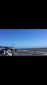 164K views · 5.1K reactions | Grumman E-2 Hawkeye Landing on the USS Nimitz. 﫡 | Ultimate Military Channel | Facebook