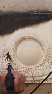 7.3K views · 32 reactions | Gecko's eye. Wood carving, linden wood, pyrography. #wooddesign #woodart #pyrography #handmade #crafting #crafts | Oleksandr Hrytsai. Wood Carving | Facebook