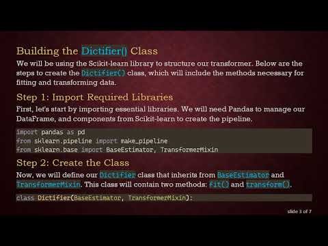 Creating a Dictifier() Function for DataFrame to Dictionary Conversion in Pandas