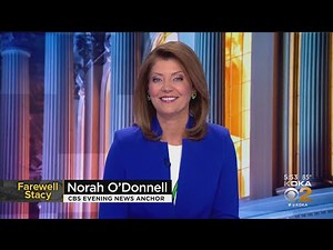 CBS News Evening News Anchor Norah O'Donnell Says Farewell To KDKA's Stacy Smith
