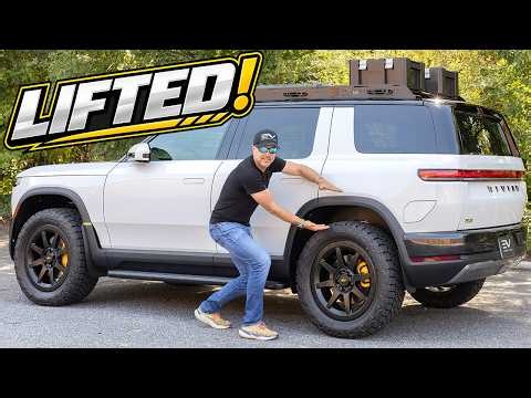 Rivian R2 Lift Kit Installed! Reviewing the DIY Off-Road & Overlanding Bolt-on Suspension Upgrade