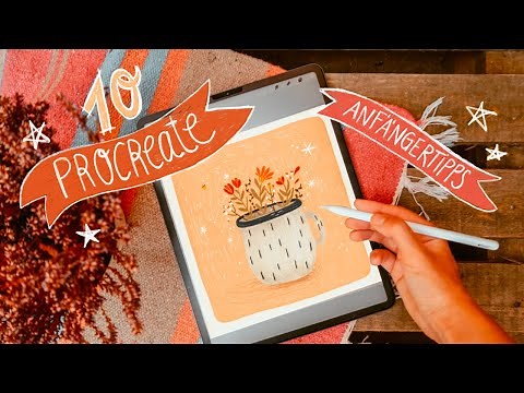 PROCREATE Tipps für ANFÄNGER!