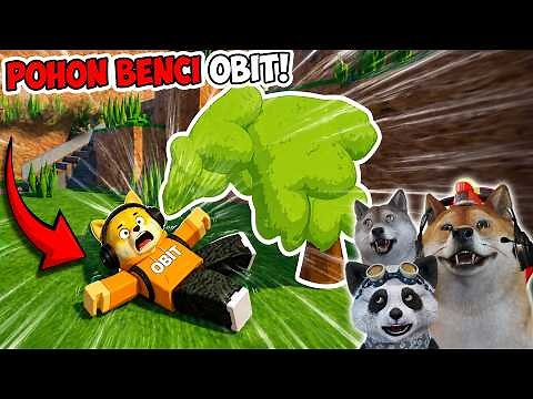 KETIKA TRIO KOCAK BERMAIN PARKOUR YANG BIKIN EMOSI!! - Roblox Trees Hate You