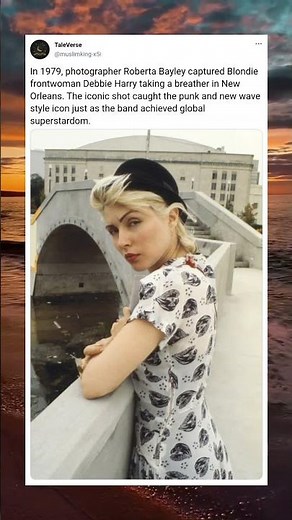 Debbie Harry in New Orleans (1979)#DebbieHarry#Blondie#1970s