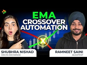EMA Cross-over Strategy to FULL Automation | TradingView + AlgoTest