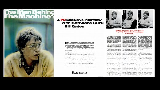 Here's What Bill Gates Told PCMag About the IBM PC in 1982