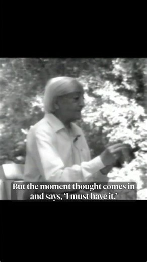 Is thought the cause of disorder? | Krishnamurti
