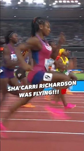 SHA'CARRI IS A WORLD CHAMPION! 🥇😲