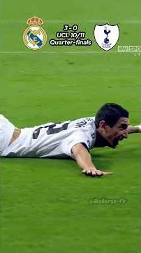 Real Madrid vs Tottenham UCL 10/11