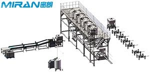 [Hot Item] Multi-Language Control Panel Bulk Automatic Material Weighing and Dispensing System