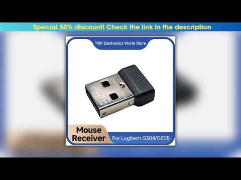 For Logitech G304G305 Mouse Receiver USB Dongle Plug Adapter Wireless Gaming Mouse Replacement