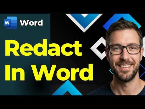 How To Redact In Microsoft Word [2026 Guide]