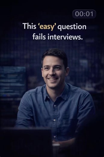 Most interviews don’t fail on hard questions.They fail on “easy” ones. #codinginterview