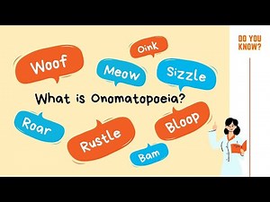 What is Onomatopoeia?