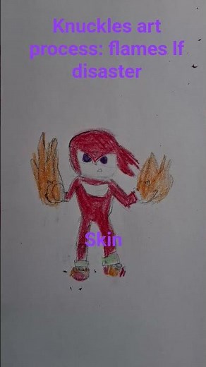 knuckles art #art #sonicart #sonic #knuckles #fanart