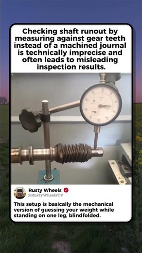 WHY THIS SHAFT MEASUREMENT IS FLAWED