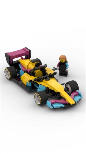 FIRST LOOK: LEGO Speed Champions 77258 F1 ACADEMY™ Race Car! 🏎️✨🏁🏆2026 LEGO F1 #shorts #lego #f1