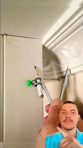 How to cut the molding #drywall #diy #wood