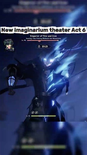 Genshin Impact 7.0 | Imaginarium Theater Act 6 Boss Clear! 🔥 Flins Lunar-Charged Team #genshin
