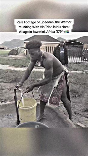 Rare Footage of Speedani the Warrior Reuniting With His Tribe in His Home Village in Eswatini, Africa (1794) 🇿🇦 #ishowspeed #fyp