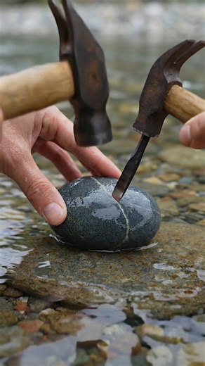 What's Inside The Rock🤔