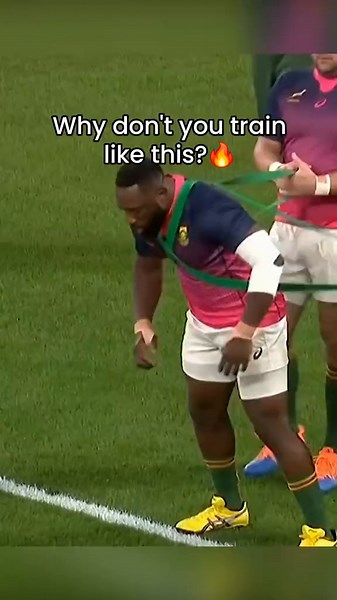 Beast Mode: South Africa's Springboks Rugby Team in Action