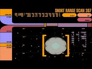 Star Trek LCARS Animations - Short Range Scan 307