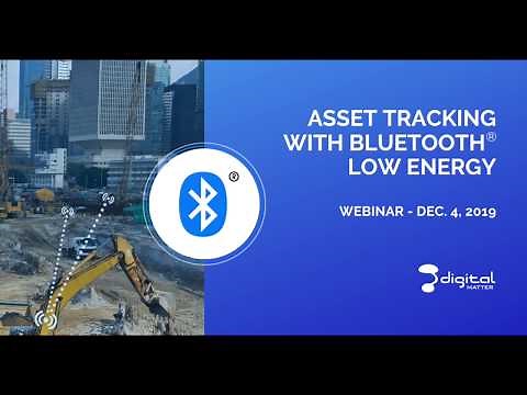 Asset Tracking with Bluetooth® Low Energy - Technical Webinar