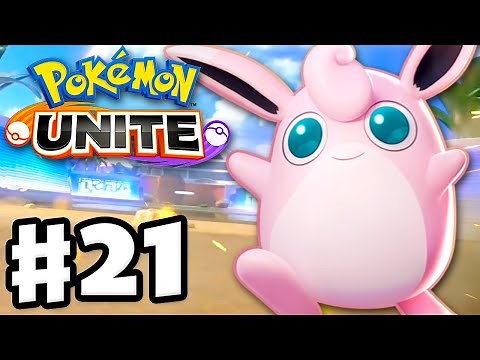 Supporting My Team with Wigglytuff! - Pokemon Unite - Gameplay Walkthrough Part 21 (Nintendo Switch)