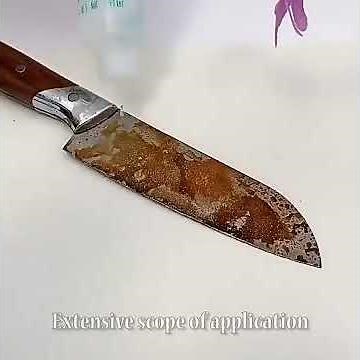 Rust Remover，Remove rust in 2s，Spray and wipe, quick stains removal.