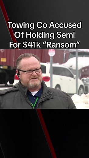 Local towing company accused of holding semi truck for $41,000 “ransom” …. WGN Investigates #wgn9 #chicagonews #fyp #wgntv #chicago #chicagosveryown #wgninvestigates #towingtiktok #towing #semi #ransom