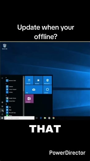 Update your PC when you go offline! #microsoft #computereducation #windows #tutorial