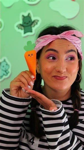 🥕IS IT A CARROT? Nope — It’s a SECRET ENVELOPE! 🍬✨ #shorts #kids