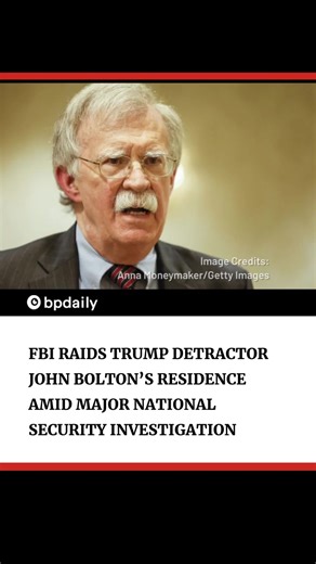 FBI Raids Trump Detractor John Bolton’s Residence Amid Major National Security Investigation. Read the full article in the comments. | The Awesome Quotes