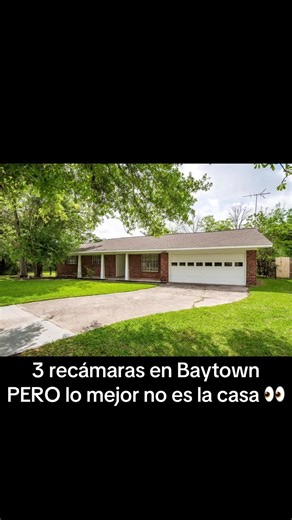 No es la casa… es el terreno 👀🔥 casi 1/2 acre por $207K Mándame mensaje 📩 #realestateagent #texas #realtor #bienesraices #casa