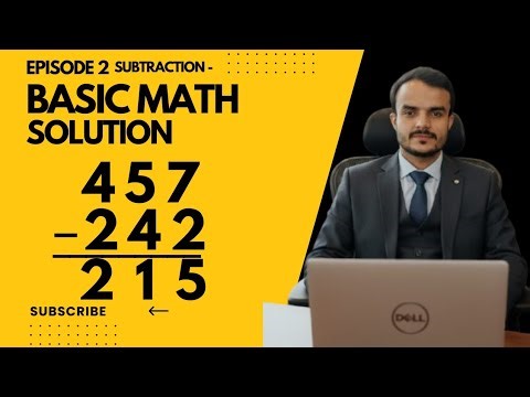 Subtraction Easy way method | Subtraction | Math