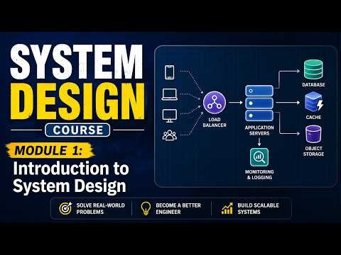 System Design Course | Module 1: Introduction to System Design | TuteDude
