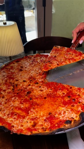 Patsy’s Pizza Boca Raton on Instagram: "Thin crust. Tomato. Mozzarella. The Famous Original never misses. Can I get an amen?"