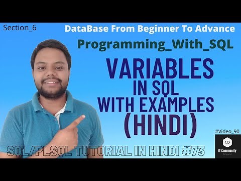 Variable in SQL | What is Variable in SQL | Type of Variable | Local & Global Variable