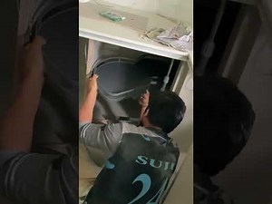 Modular kitchen magic corner installation