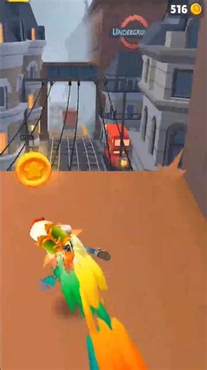 Jack Use jetpack in Subway 🚇 surfers #subwaysurfers #gaming #gamespeed #viral #shorts