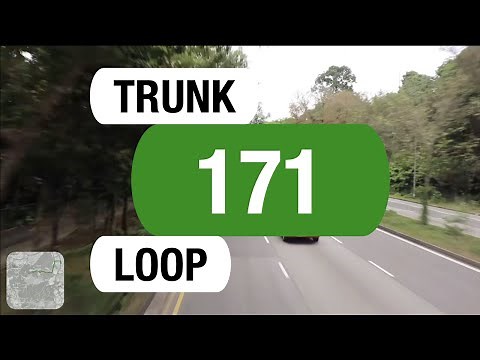 Tower Transit Trunk 171 | Bus Service Route Visual