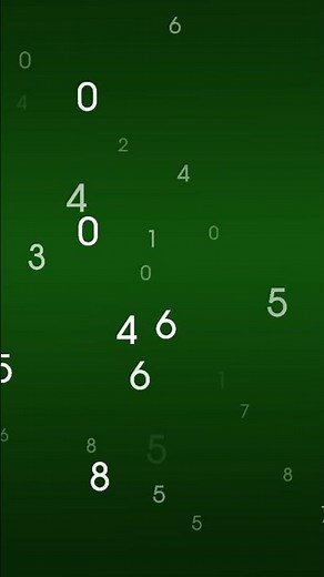 Simple numeric matrix type animation | Background #abstractbackgrounds #numeric #animation #matrix