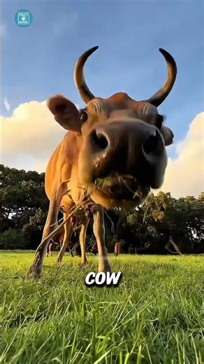 How Do Cows Eat Without Upper Teeth?! #facts #animals #wildlife