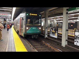 MBTA - Green Line Action at Park Street