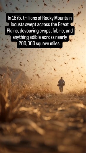 The largest insect swarm in recorded history swallowed entire states. | Facts 18