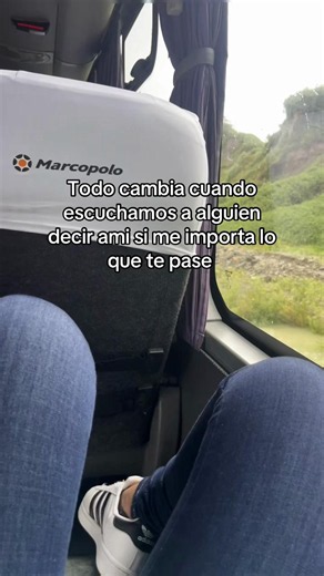 Todo cambia cuando escuchamos “A mí sí me importa lo que te pase”