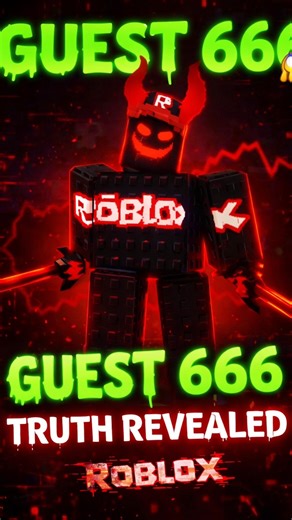Guest 666 Roblox Myth… Truth Revealed 😱 #shorts #roblox #shortvideo