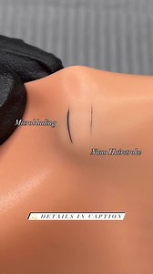 🎨 It is so important to share the key differences between microblading and nano hair strokes so your clients understand what procedure works best for them! PRO Team Artist Mei (@muniquebrows) unveils these distinctive brow techniques. 🪡Demonstrated using the 0.30mm in 1RL LT PIXL Needle Cartridge and 18U Nano Microblade. "✨𝙈𝙞𝙘𝙧𝙤𝙗𝙡𝙖𝙙𝙞𝙣𝙜 uses a manual handheld tool with a row of fine needles to create hair-like strokes. Brow hair patterns are stencilled according to the flow of the c