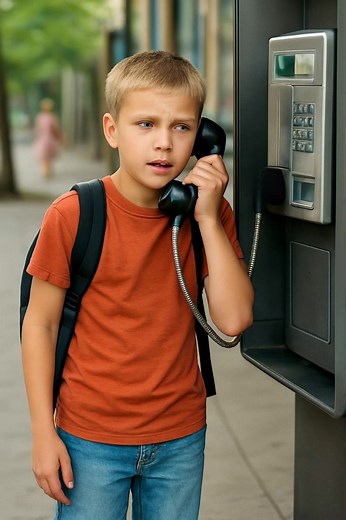  The boy decided, as a prank, to dial a random number, but the game...